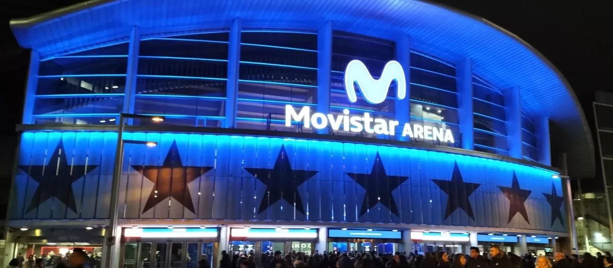El Movistar Arena, en Madrid