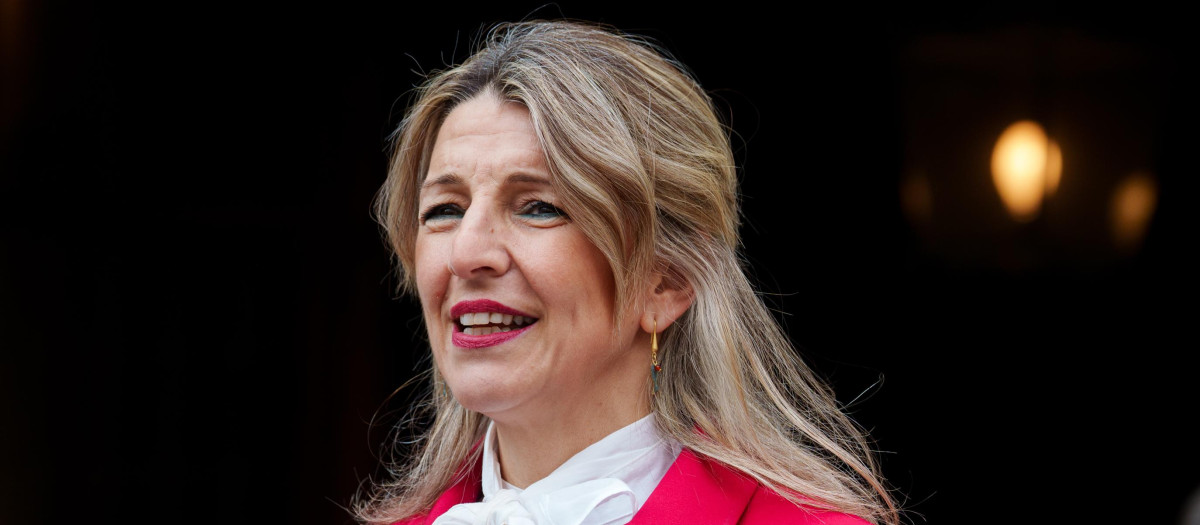 La vicepresidenta segunda y ministra de Trabajo y Economía Social, Yolanda Díaz