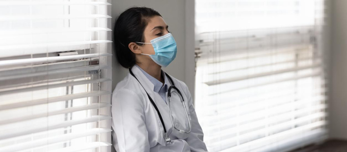 Una médico tras ser agredida