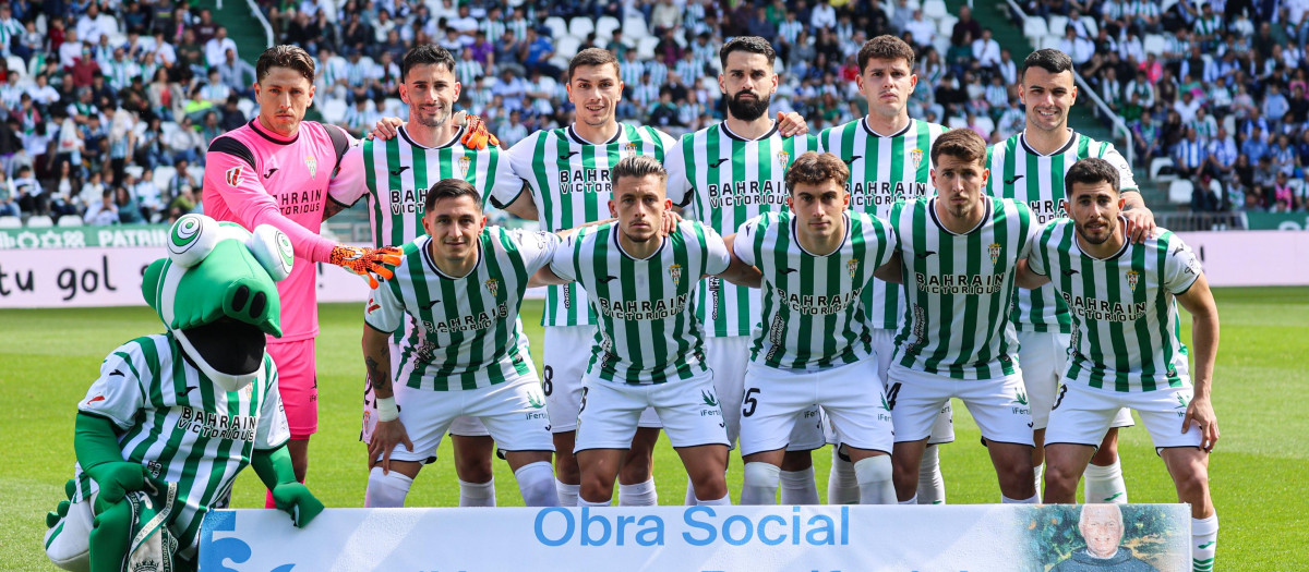 Once del Córdoba CF ante el Sanse