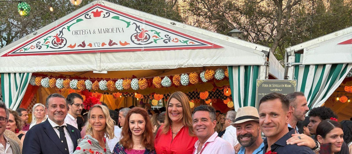 Bodegas Barbadillo y la ciudad de Córdoba estuvieron presentes en la Feria de Sevilla en Miami