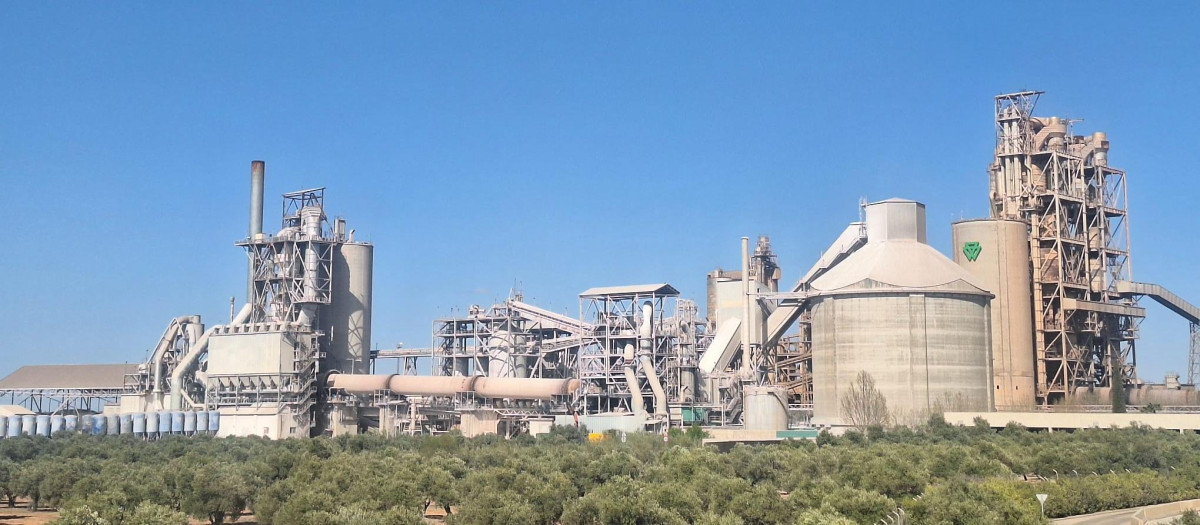 La Fábrica de cemento «El Alto», en la localidad madrileña de Morata de Tajuña