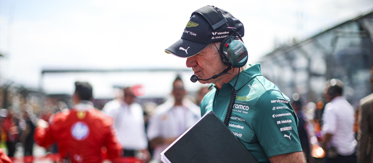 Adrian Newey dejará de ser jefe de equipo de Aston Martin
