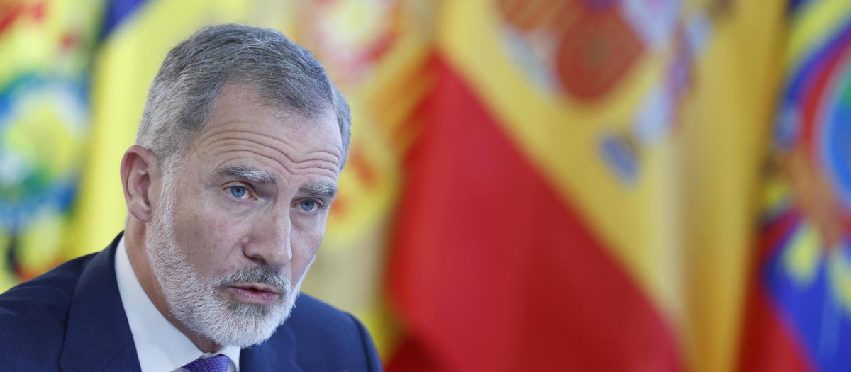 El Rey, en la Cumbre Iberoamericana de Ecuador en 2024