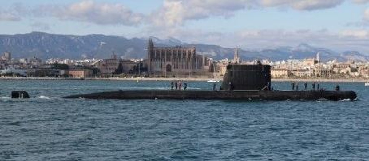 El submarino 'Galerna' en Palma

REMITIDA / HANDOUT por ARMADA
Fotografía remitida a medios de comunicación exclusivamente para ilustrar la noticia a la que hace referencia la imagen, y citando la procedencia de la imagen en la firma
22/3/2026