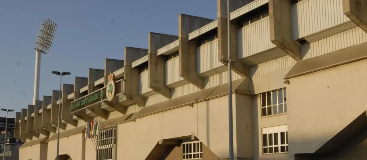 El Sardinero, el estadio del Racing de Santander Europa Press