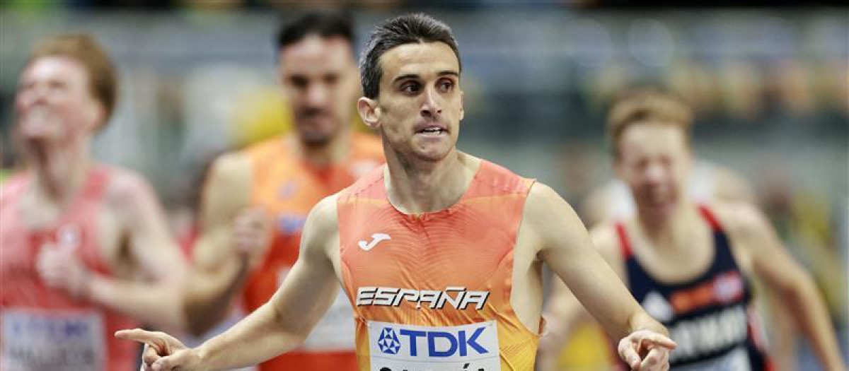 Mariano García ganó el oro en 1.500 metros