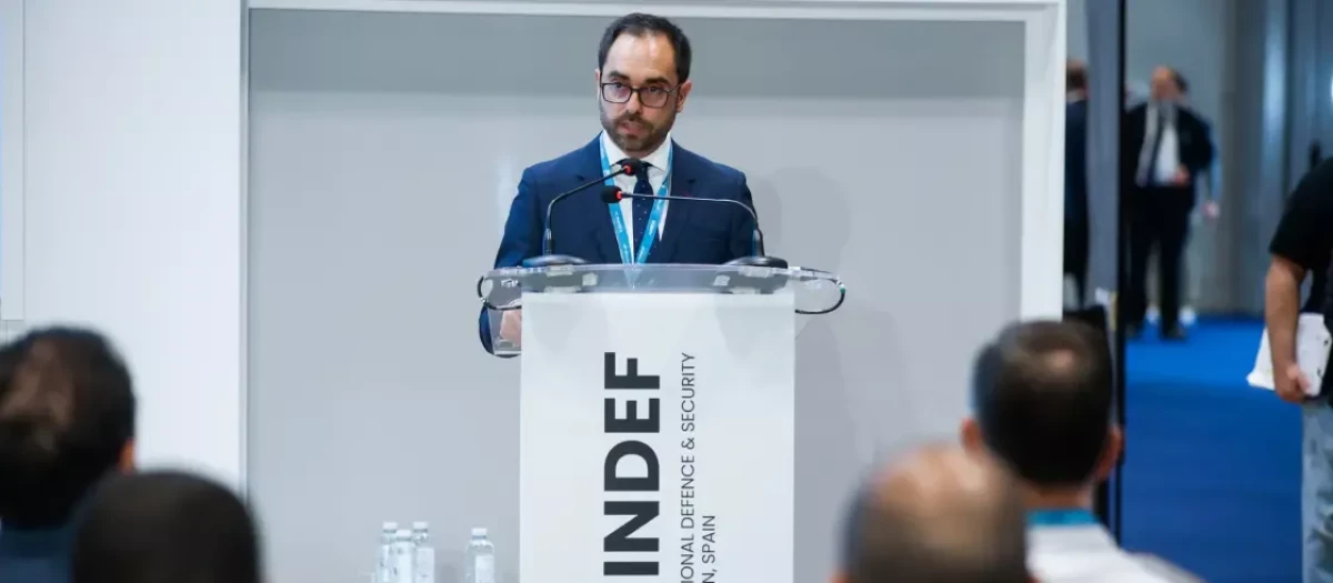 El consejero delegado de Isdefe, Manuel Cutrin.