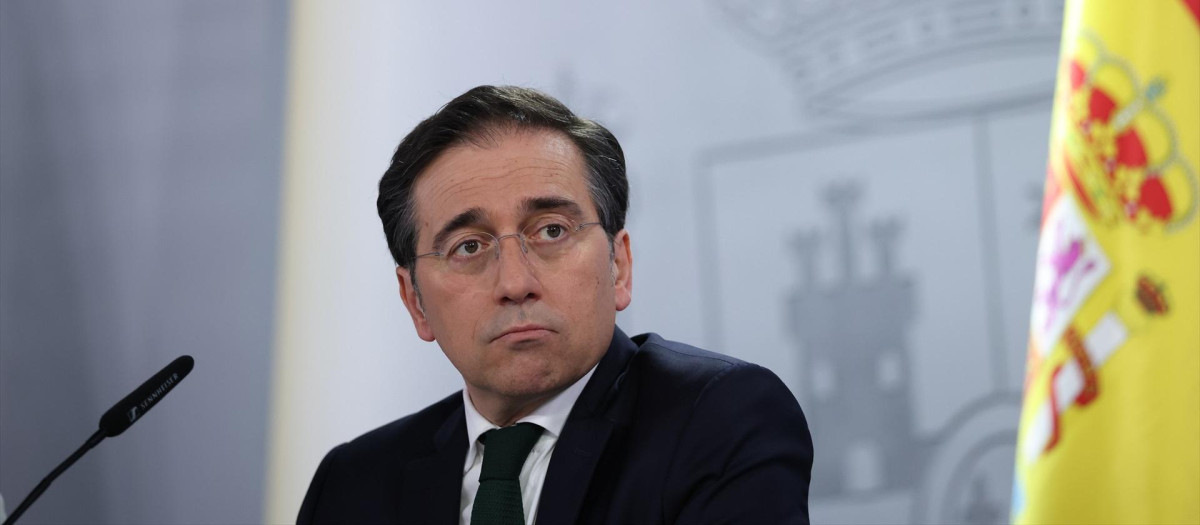 El ministro de Exteriores, José Manuel Albares