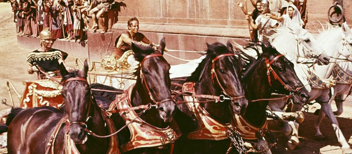 Charlton Heston como Ben-Hur