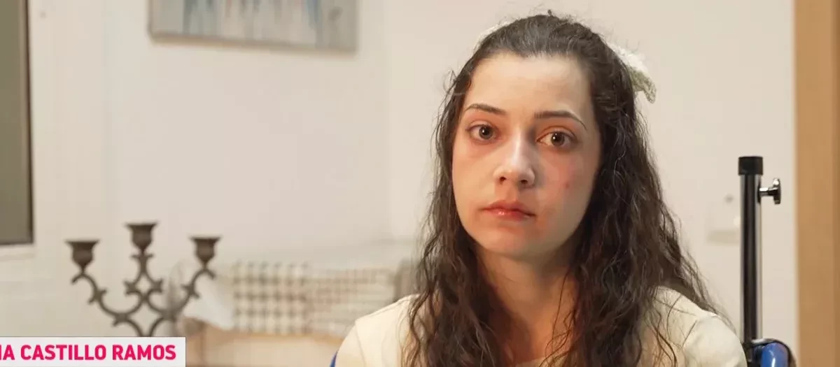 La joven catalana Noelia C. R., en la entrevista concedida al programa 'Y ahora Sonsoles'