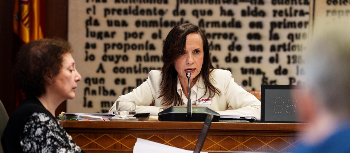 La presidenta del Redeia, Beatriz Corredor, comparece ante la Comisión de Investigación sobre el apagón