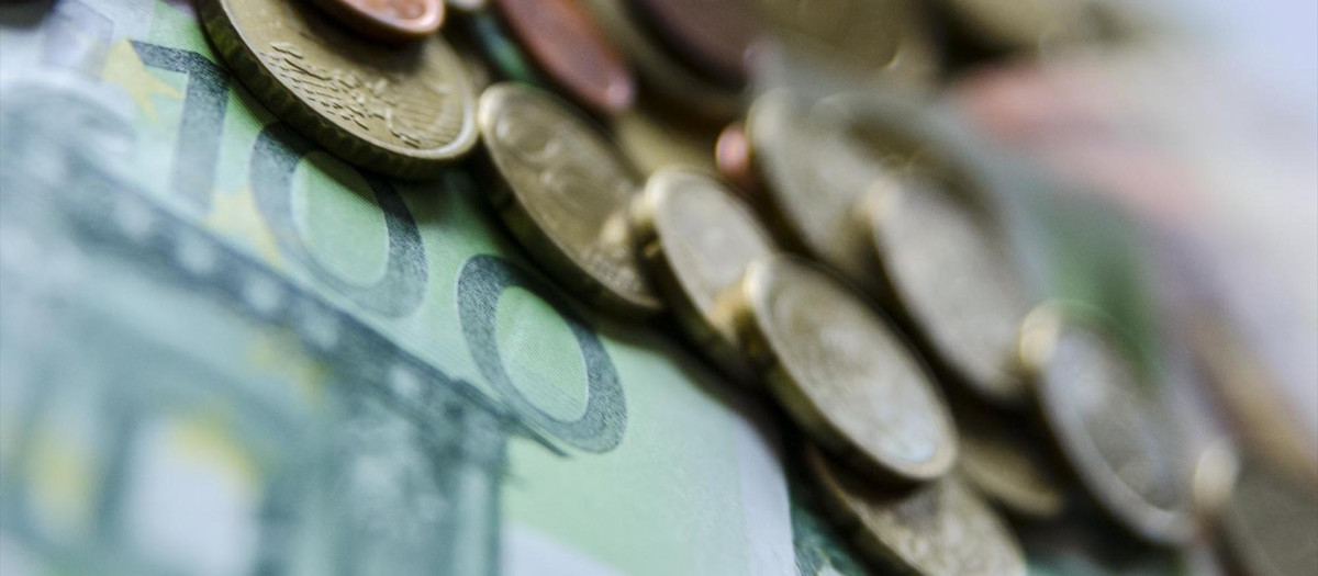 Monedas euro.