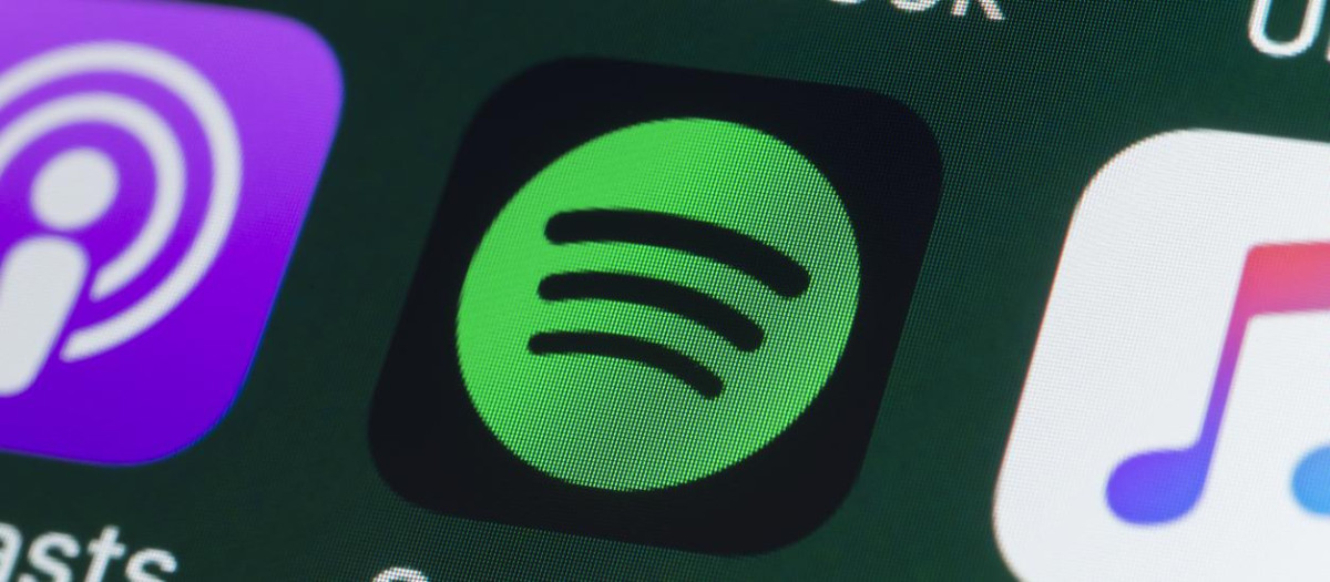 Logo de la aplicación de Spotify