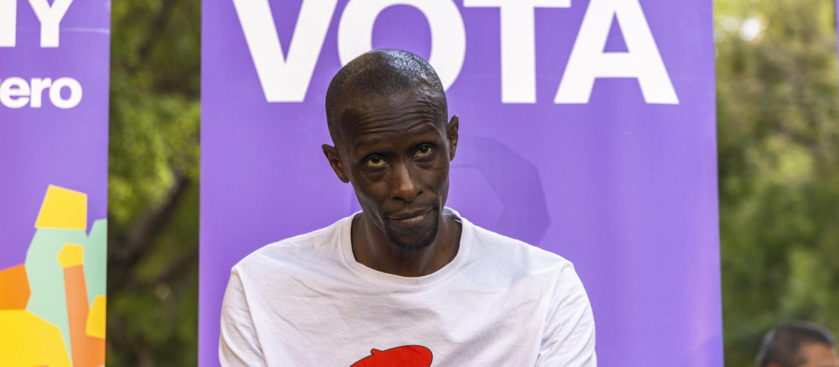 El exdiputado de Podemos en la Asamblea de Madrid Serigne Mbaye