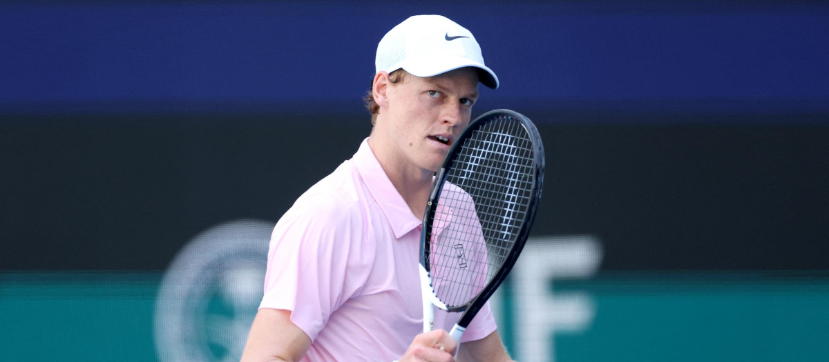 Jannik Sinner se metió en semifinales del Masters 1000 de Miami
