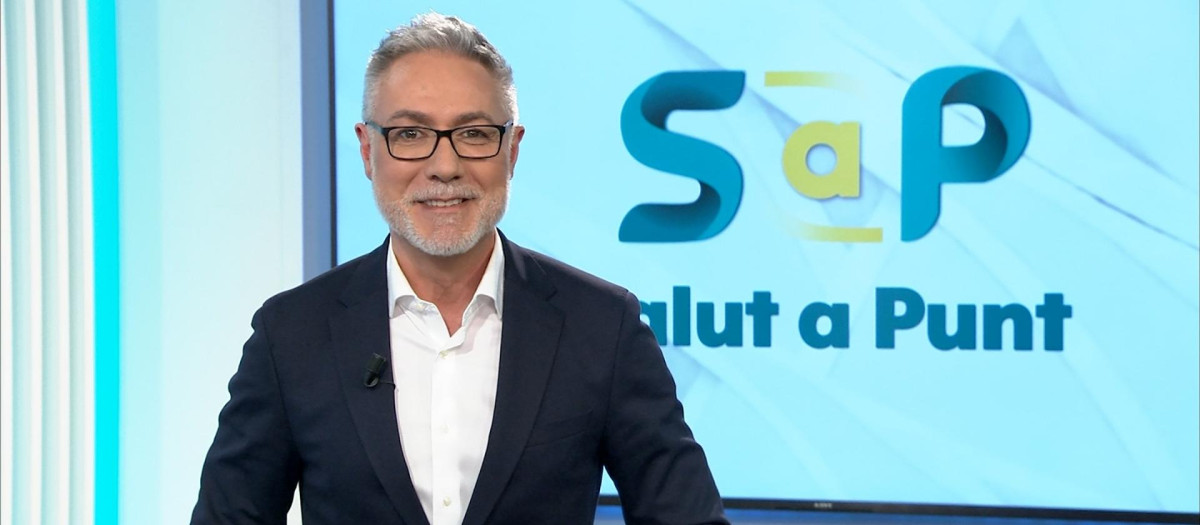 Josep Àngel Ponsoda, presentador de Salut a punt