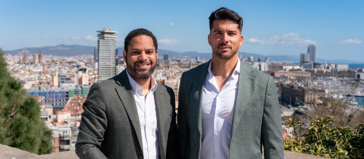 Cristian Toro junto a Ignacio Garriga