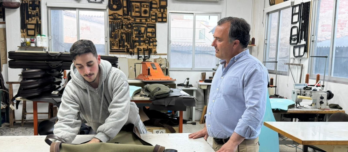 El presidente del Grupo Parlamentario Vox en las Cortes de C-LM, David Moreno