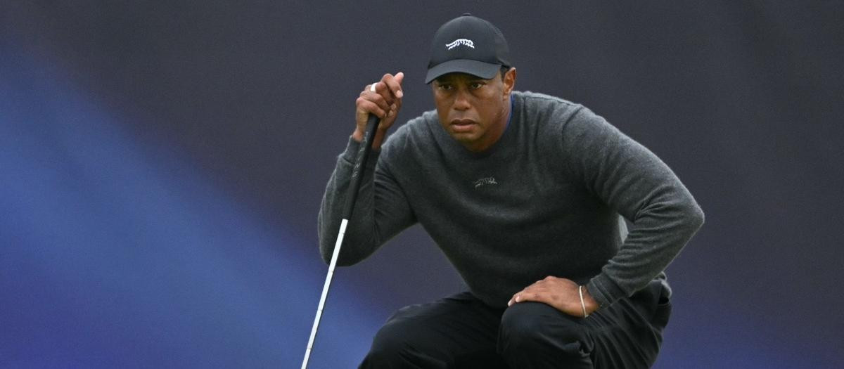 El golfista Tiger Woods