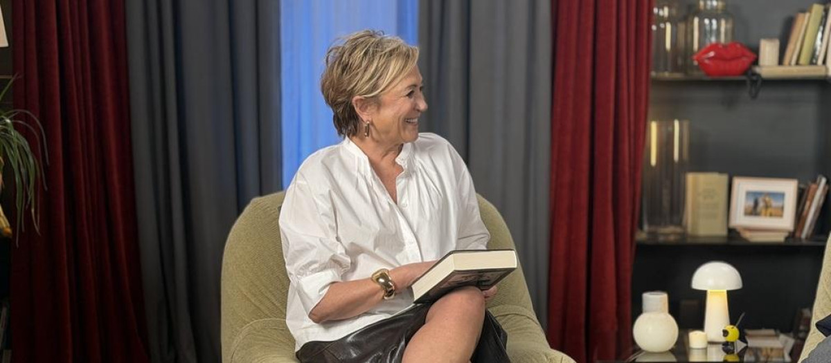 Imagen de archivo de Inés Ballester durante un programa de En casa d'Inés, en À Punt