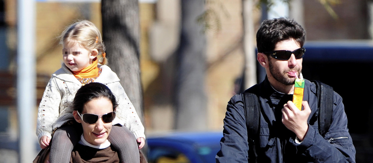 Amanda, hija de Telma Ortiz y Enrique Martin