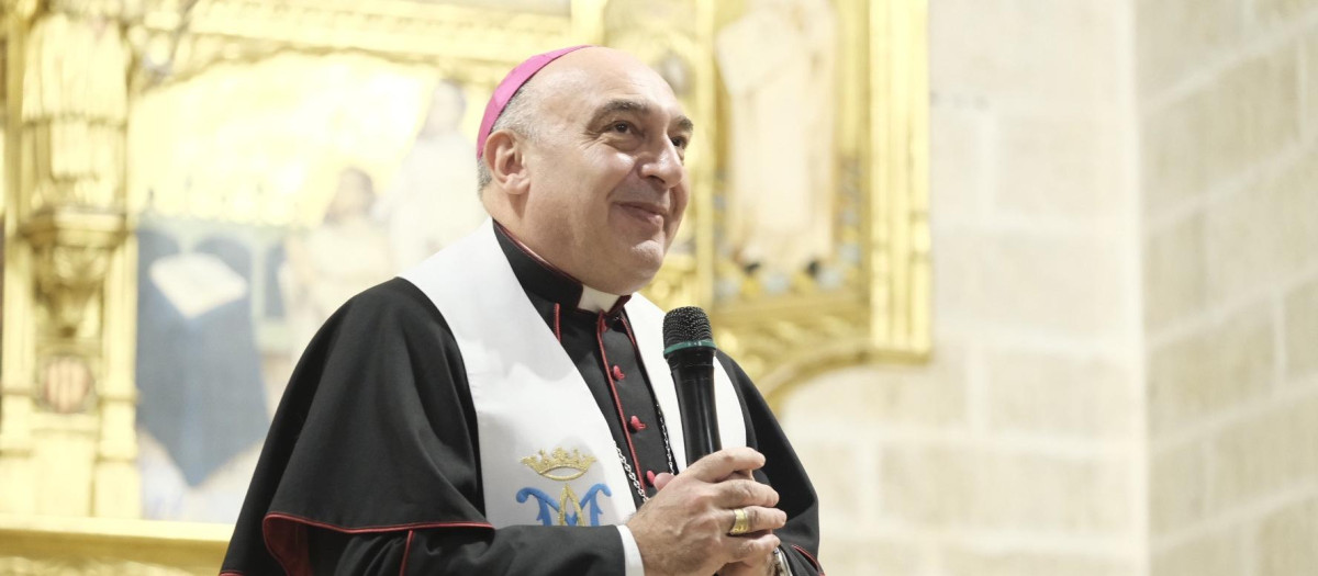 Imagen del arzobispo de Valencia, Enrique Benavent