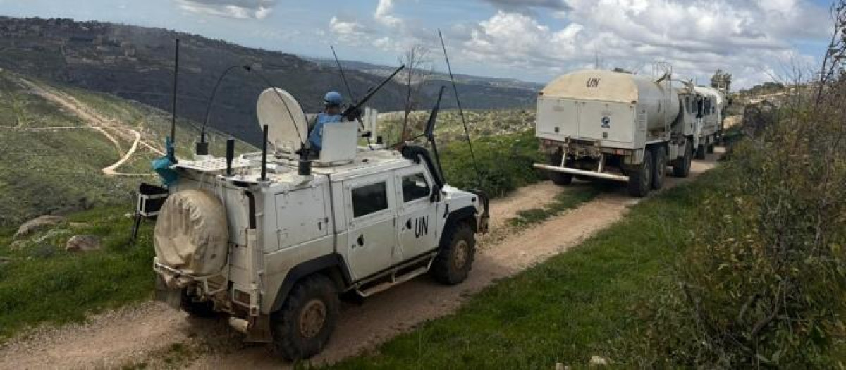 Convoy de UNIFIL en Líbano