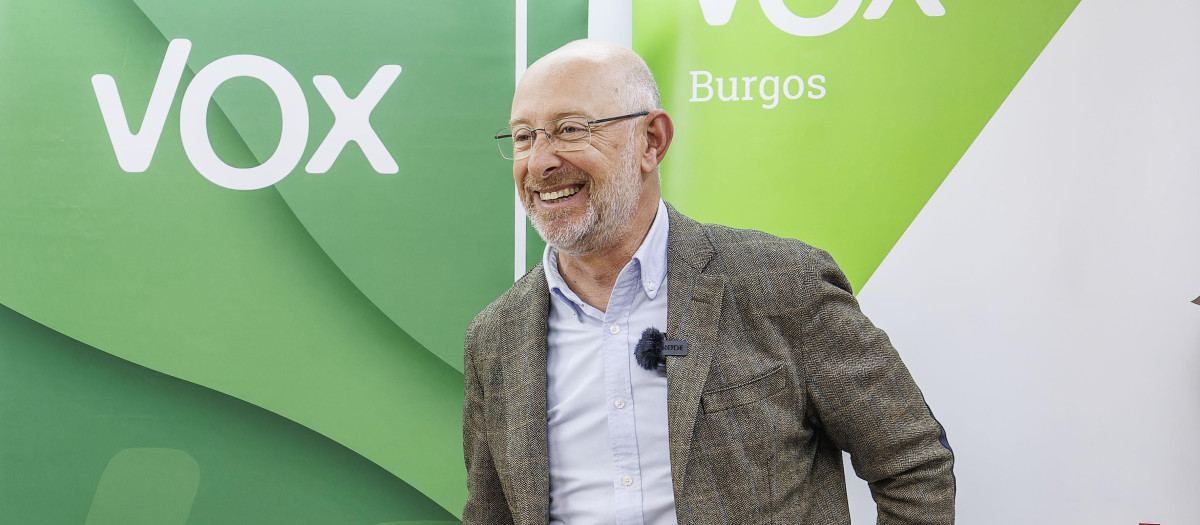 Desayuno informativo de Iñaki Sicilia, presidente de Vox Burgos y procurador electo en las Cortes de Castilla y León