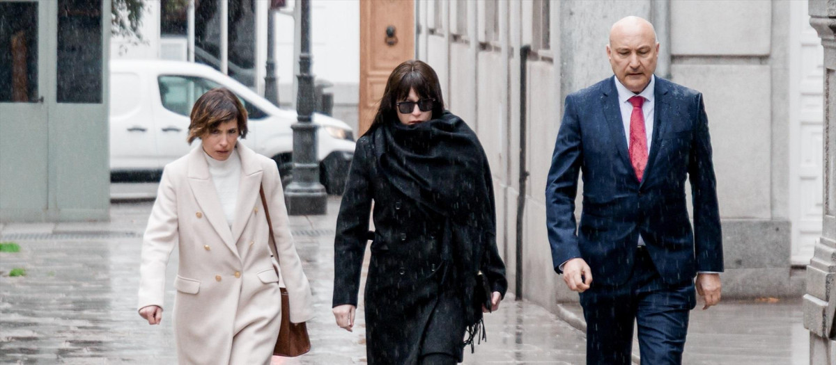 La expareja de Ábalos, Jéssica Rodríguez, a su llegada al Tribunal Supremo