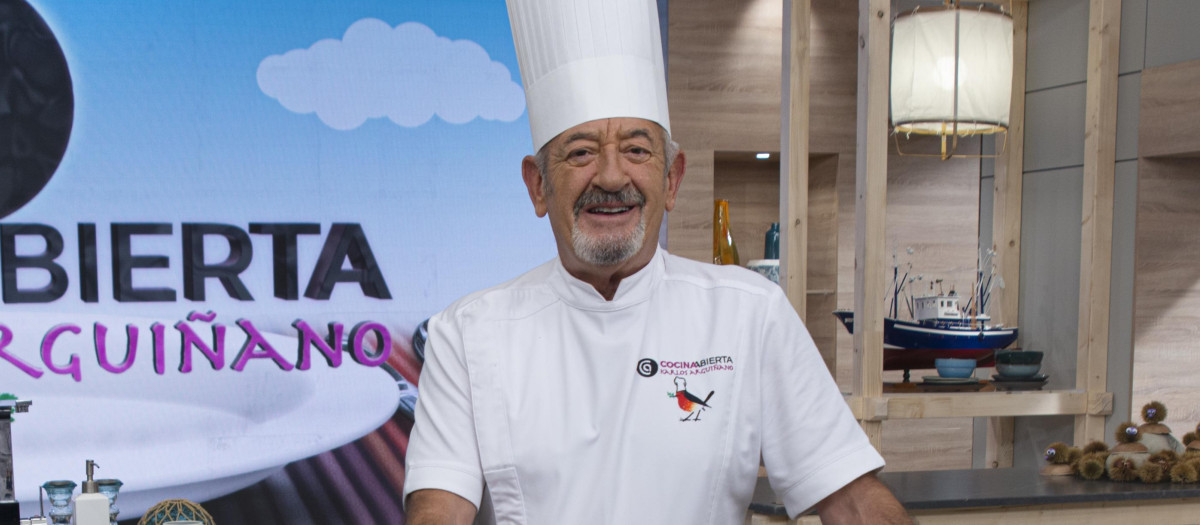 Karlos Arguiñano, en su programa Cocina abierta