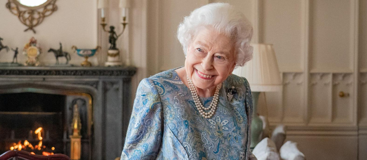 La Reina Isabel II en una foto de archivo