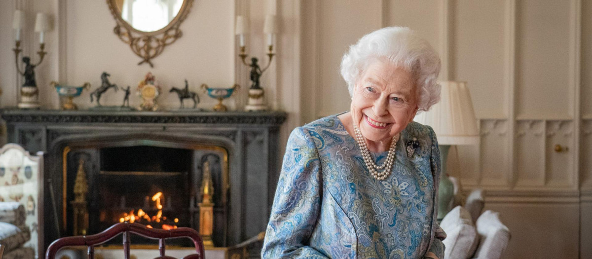 La Reina Isabel II en una foto de archivo