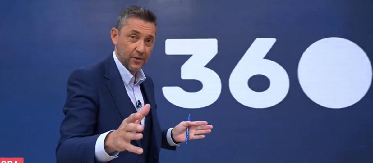 Javier Ruiz, presentador de 'Mañaneros 360' de TVE