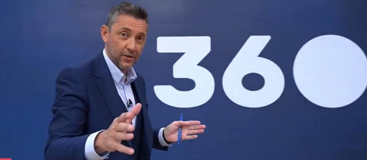 Javier Ruiz, presentador de 'Mañaneros 360' de TVE