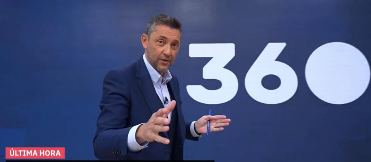 Javier Ruiz, presentador de 'Mañaneros 360' de TVE