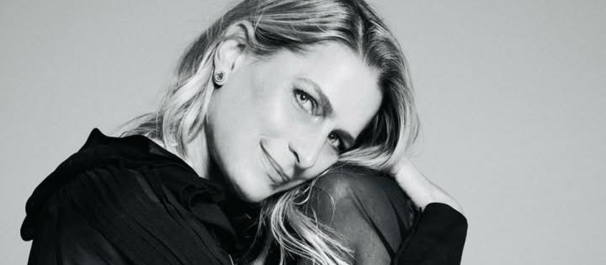 Tatiana Blatnik posando para una foto en sus redes sociales