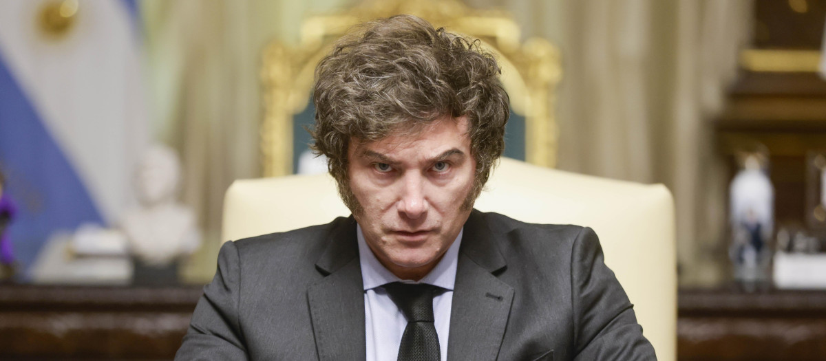 Javier Milei, presidente de Argentina