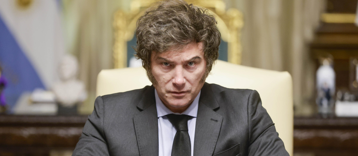 Javier Milei, presidente de Argentina