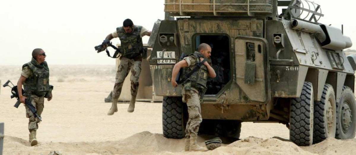 Un BMR-600 del Ejército de Tierra de España en Irak