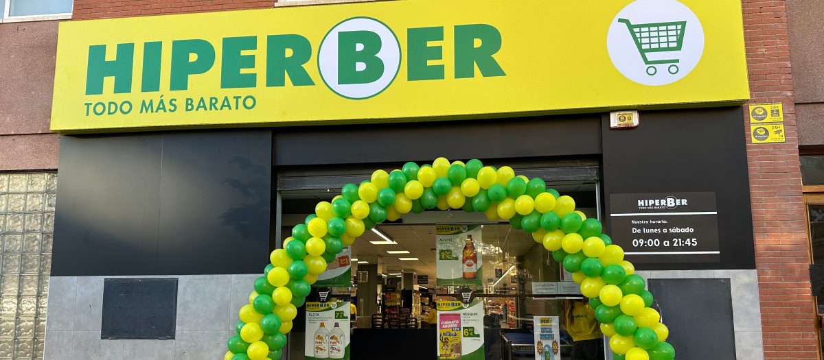 Nuevo supermercado Hiperber en Alicante