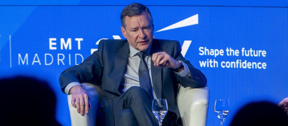 El nuevo presidente de Indra, Ángel Simón.