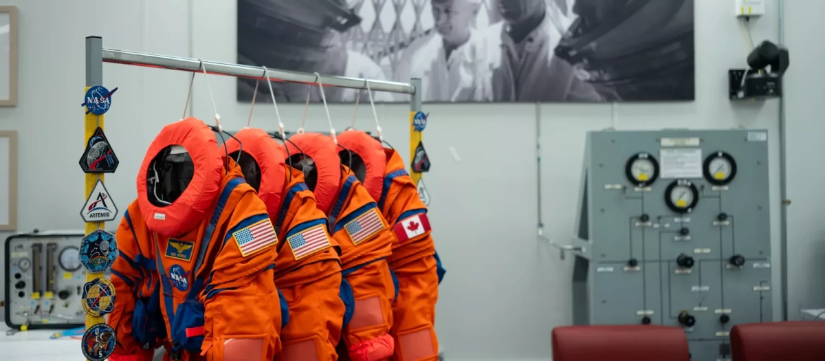 Trajes espaciales de la tripulación de Artemis II