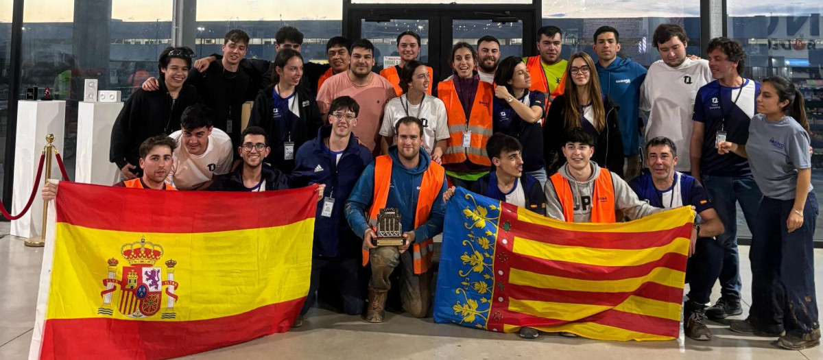 Imagen del equipo de la UPV en Texas