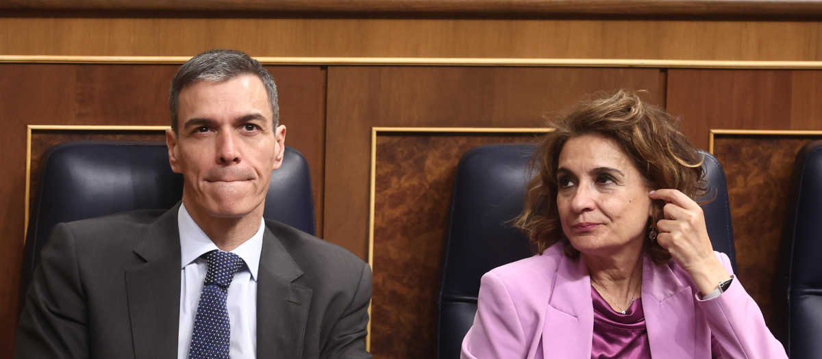 Sánchez y Montero en el Congreso de los Diputados