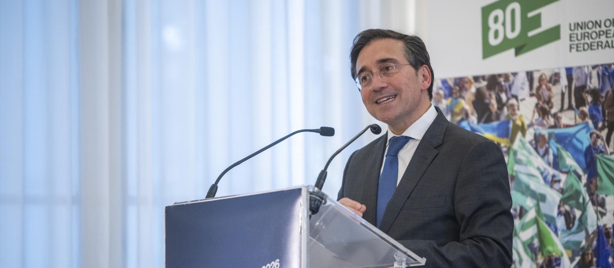 El ministro de Asuntos Exteriores, José Manuel Albares