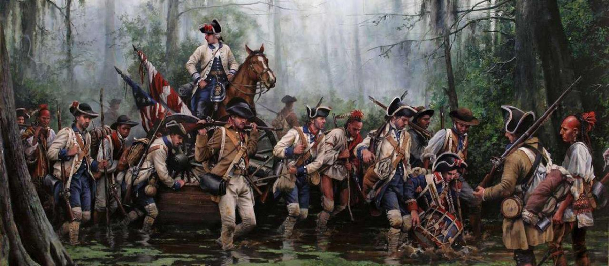 La Marcha de Gálvez (2018), por Augusto Ferrer-Dalmau