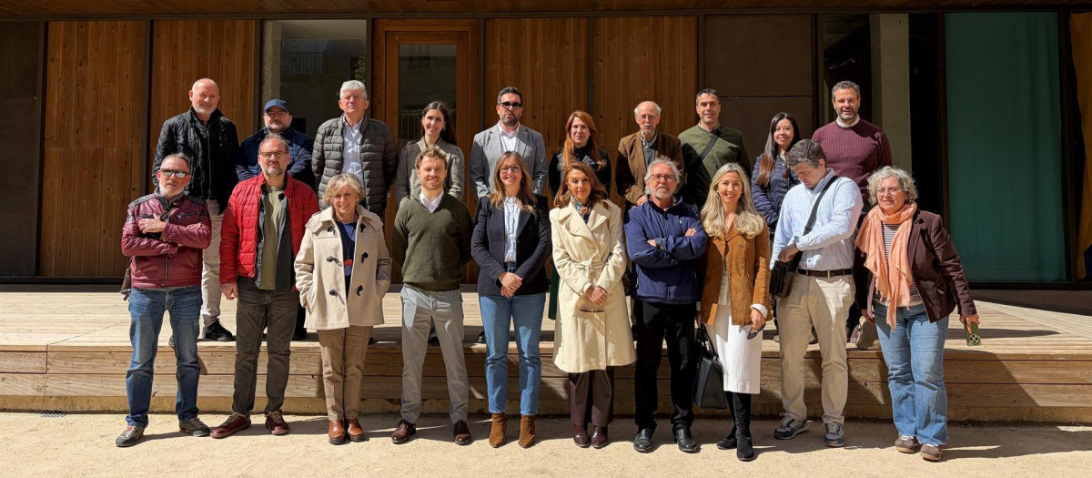Foto de familia del grupo de trabajo de la Ley de Cambio Climático de Castilla-La Mancha