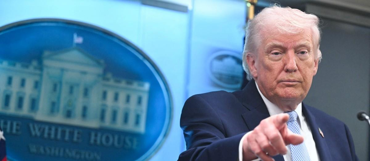 El presidente estadounidense Donald Trump habla sobre el conflicto en Irán