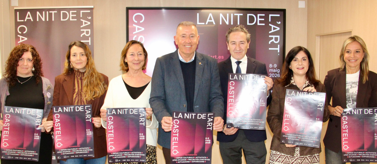 Presentación de la nueva edición de la 'Nit de l´art' en Castellón de la Plana